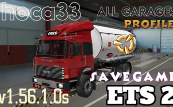 ETS2 Save-Profile (All Map DLCs Required) v1.56.1.0s