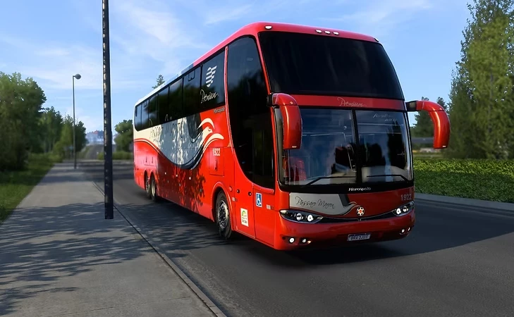 G6 Scania 6x2 Paradiso 1550 LD Premium ETS2 v1.0