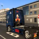 Mickey Mouse Volvo FH5 Combo Skin pack v1.0