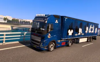 Mickey Mouse Volvo FH5 Combo Skin pack v1.0