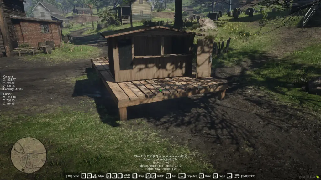 Wood market and door for roleplay servers V1.0