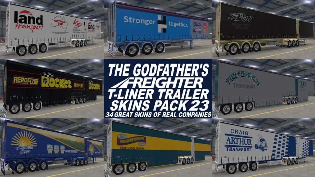 The Godfather's Freighter T-Liner Skins Pack 23