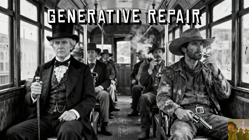 Generation and repair of half a period