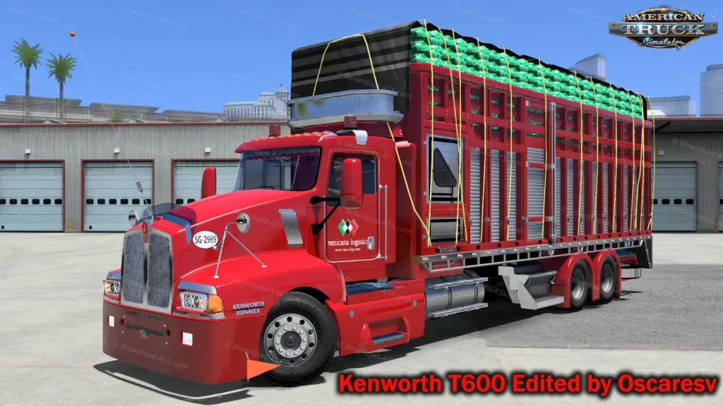 Kenworth T600 Edited v1.6 By Oscaresv (1.56.x)
