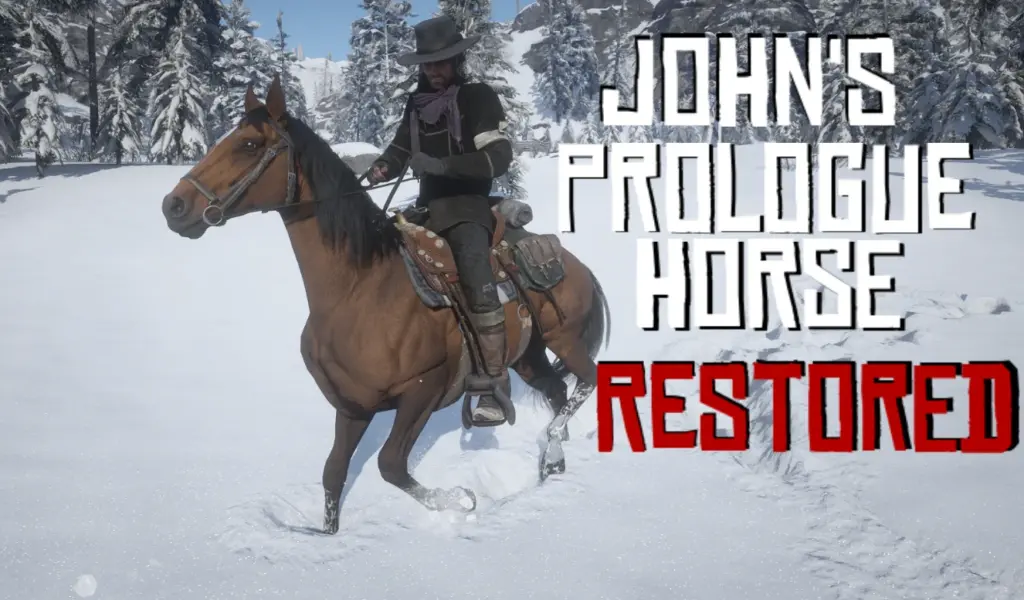 John's Prologue Horse Restored