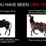 John's Prologue Horse Restored