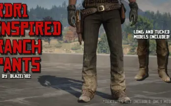 RDR1 Inspired Ranch Pants V1.0