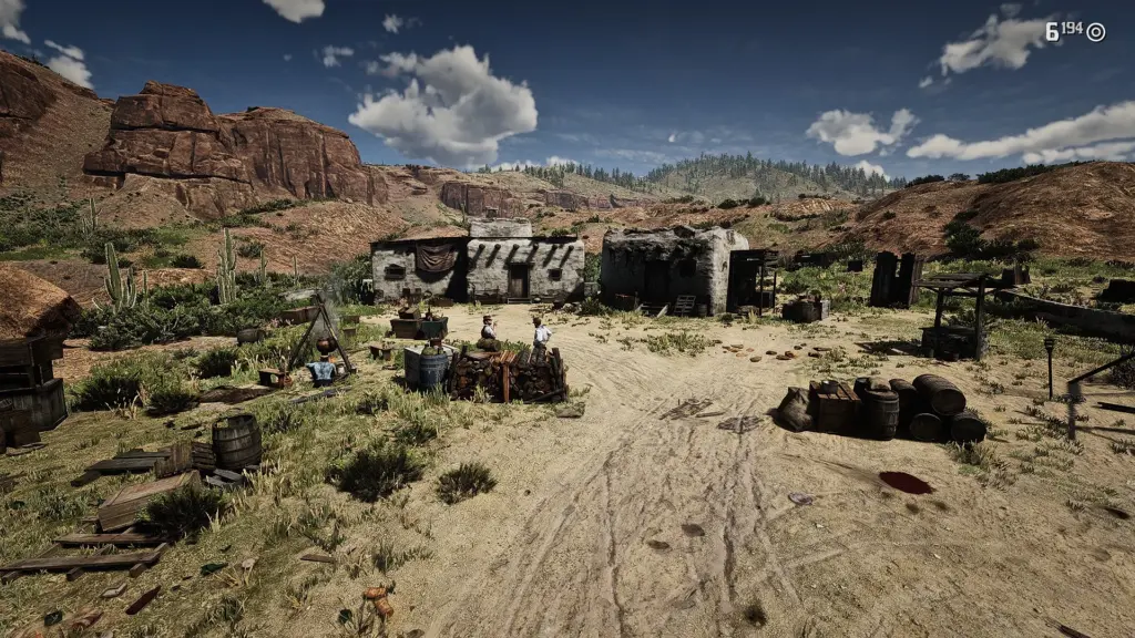 Rdr1 Gang Hideout- Walton Gang At Twin Rocks V1.0