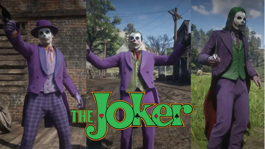 The Joker Outfit Skin Pack V1.0