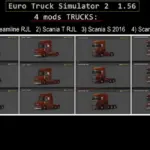 ETS 4 scania 1.56