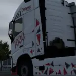 Girteka Logistics 7000th Truck Special Skin v1.0 1.56.x