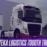 Girteka Logistics 7000th Truck Special Skin v1.0 1.56.x