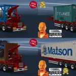 HAMMAR BOXLOADER TRAILERS v1.0 ETS2 1.54-1.56.x