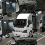 ISUZU NKR SERIES + ENGINE TRANSMISSION SOUND MEGA MOD 1.55/1.56