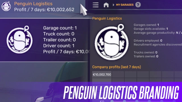 Penguin Logistics Company Logo v1.0 1.55-1.56.x