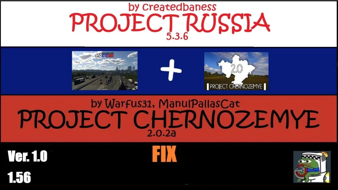 Project Russia - Project Chernozemye FIX v1.0