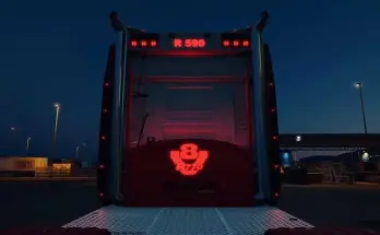 Scania PGRS V8 Backwall Pack 1.56