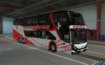 Sudamericanas F50 IV DP 6x2 Scania v1.6 ETS2 1.56