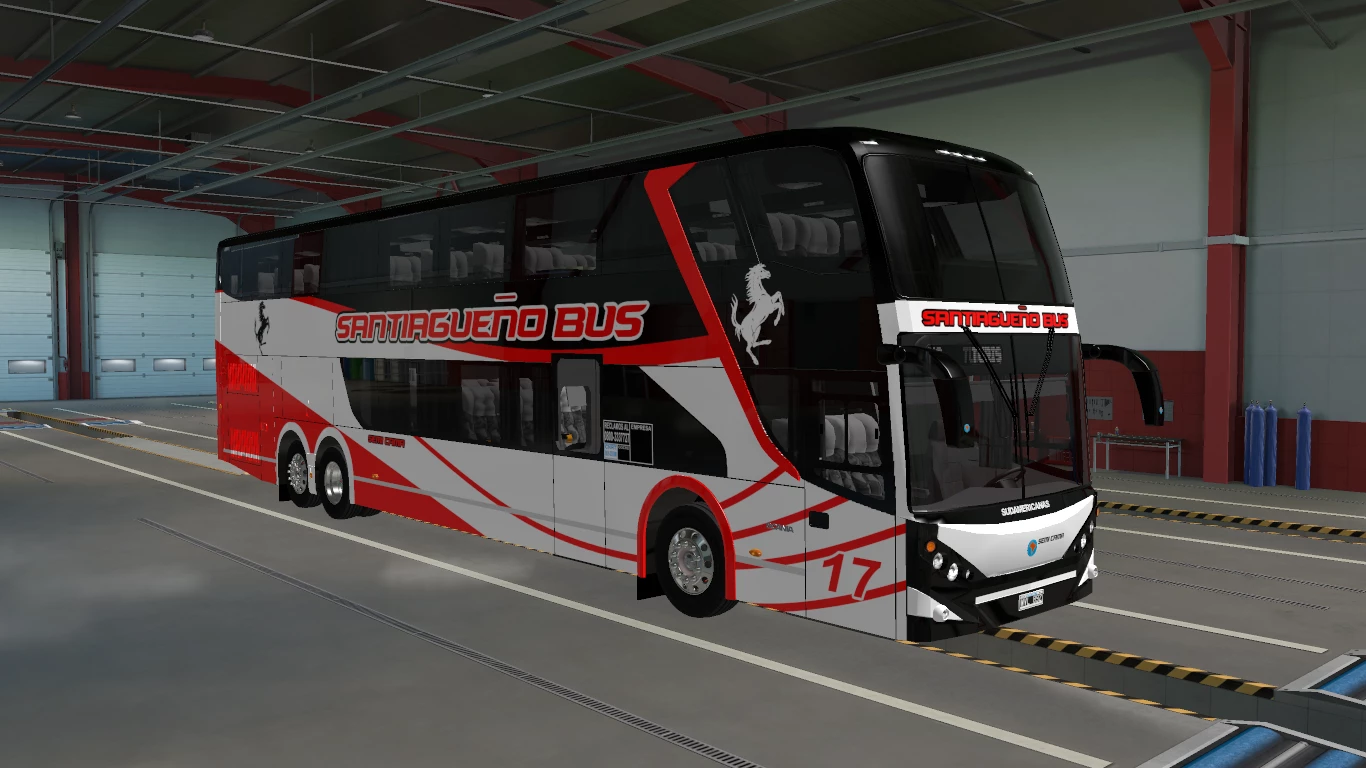 Sudamericanas F50 IV DP 6x2 Scania v1.6 ETS2 1.56