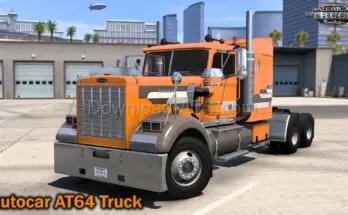 Autocar AT64 Truck + Interior V1.4 by XBS (1.56.x)