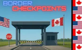 USA/Canada Added Border Checkpoints v1.0.1