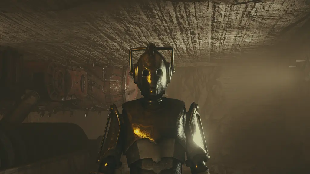 Doctor Who Cybus Cyberman Spacesuit Steel and Weathered V1.0