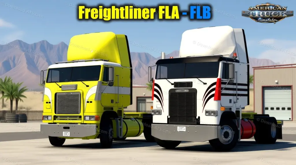 Freightliner FLA - FLB + Interior v0.1 (1.56.x)