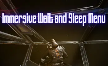 Immersive Wait and Sleep Menu - Hide Button and Background