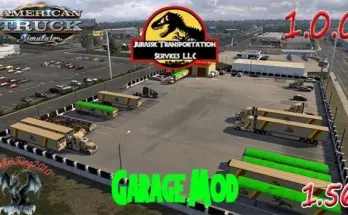 Jurassic Transportation Services Garage v1.0