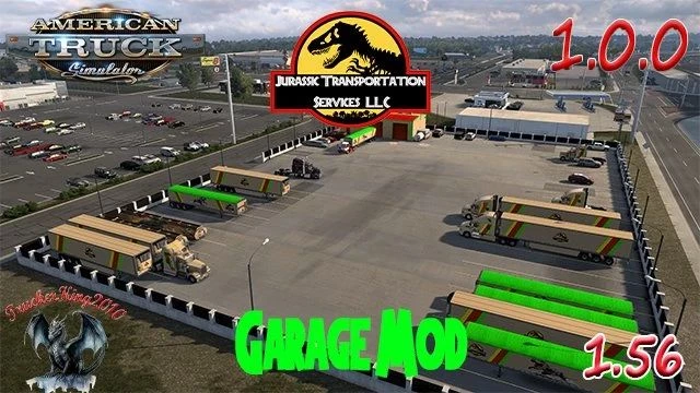 Jurassic Transportation Services Garage v1.0