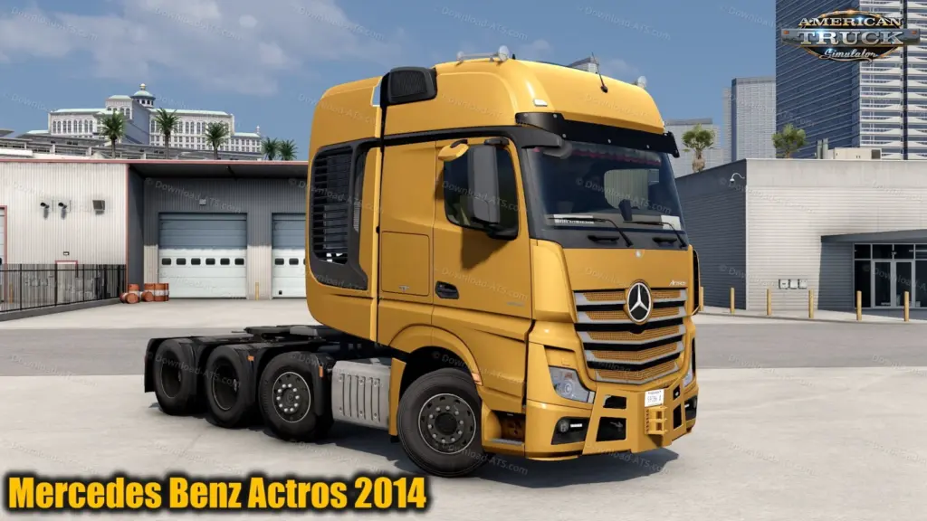 Mercedes Benz Actros 2014 + Interior V1.2.5 (1.56.x)