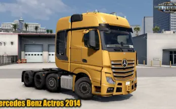 Mercedes Benz Actros 2014 + Interior V1.2.5 (1.56.x)