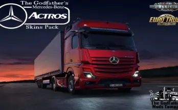 The Godfather's Mercedes Benz Actros 2014 Truck for ATS 1.56