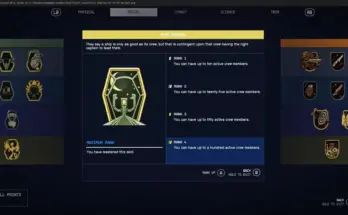 Simple Ship Crew Command Skill