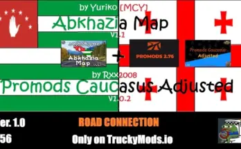 Abkhazia Map - Promods Caucasus Adjusted RC v1.0
