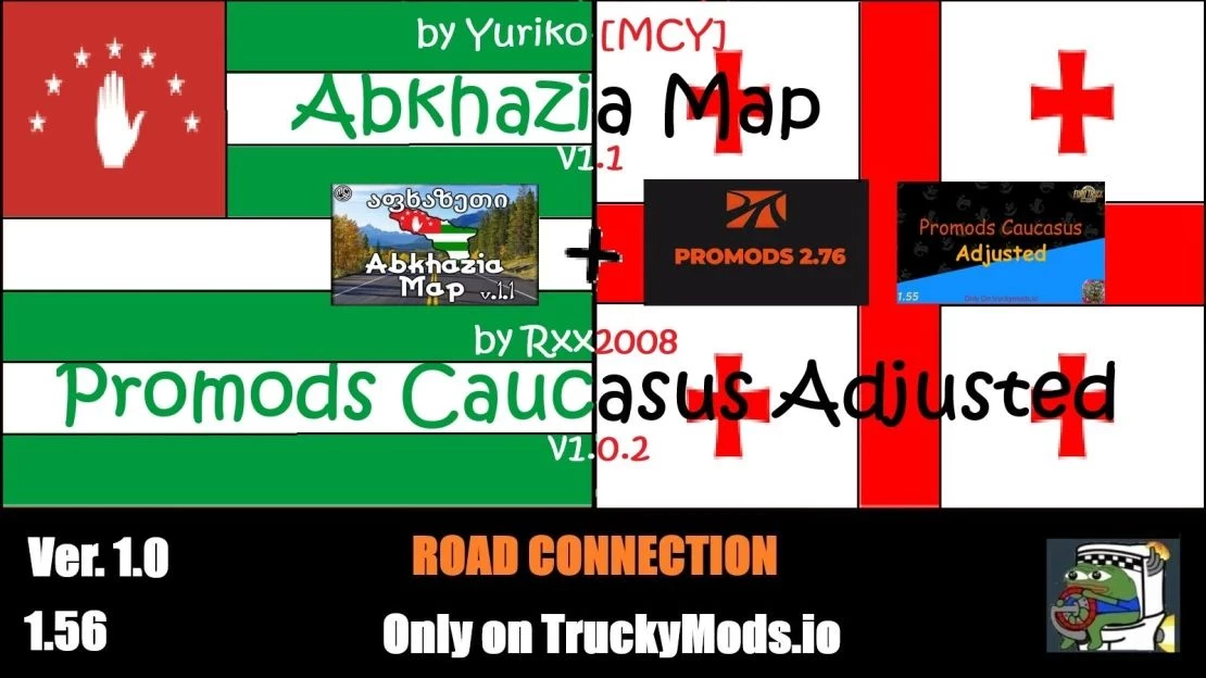 Abkhazia Map - Promods Caucasus Adjusted RC v1.0
