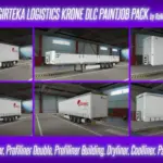 Girteka Logistics Krone DLC Skin Pack v1.0 1.56.x