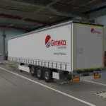 Girteka Logistics Krone DLC Skin Pack v1.0 1.56.x