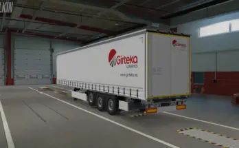 Girteka Logistics Krone DLC Skin Pack v1.0 1.56.x