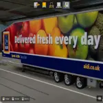 KRONE DOUBLEDECK REEFER TRAILER v2.0 ETS2 1.54-1.56.x