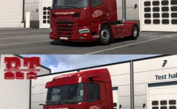 Lumcat Rail & Road Logistic GmbH Skins for DAF NGD/XD