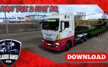 MAN TGX BRASILEIRO COM MUITOS ACESSÓRIOS v2.1