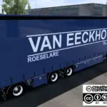PACTON JUMBO CURTAINSIDE TRAILER v2.0 ETS2 1.54-1.56.x