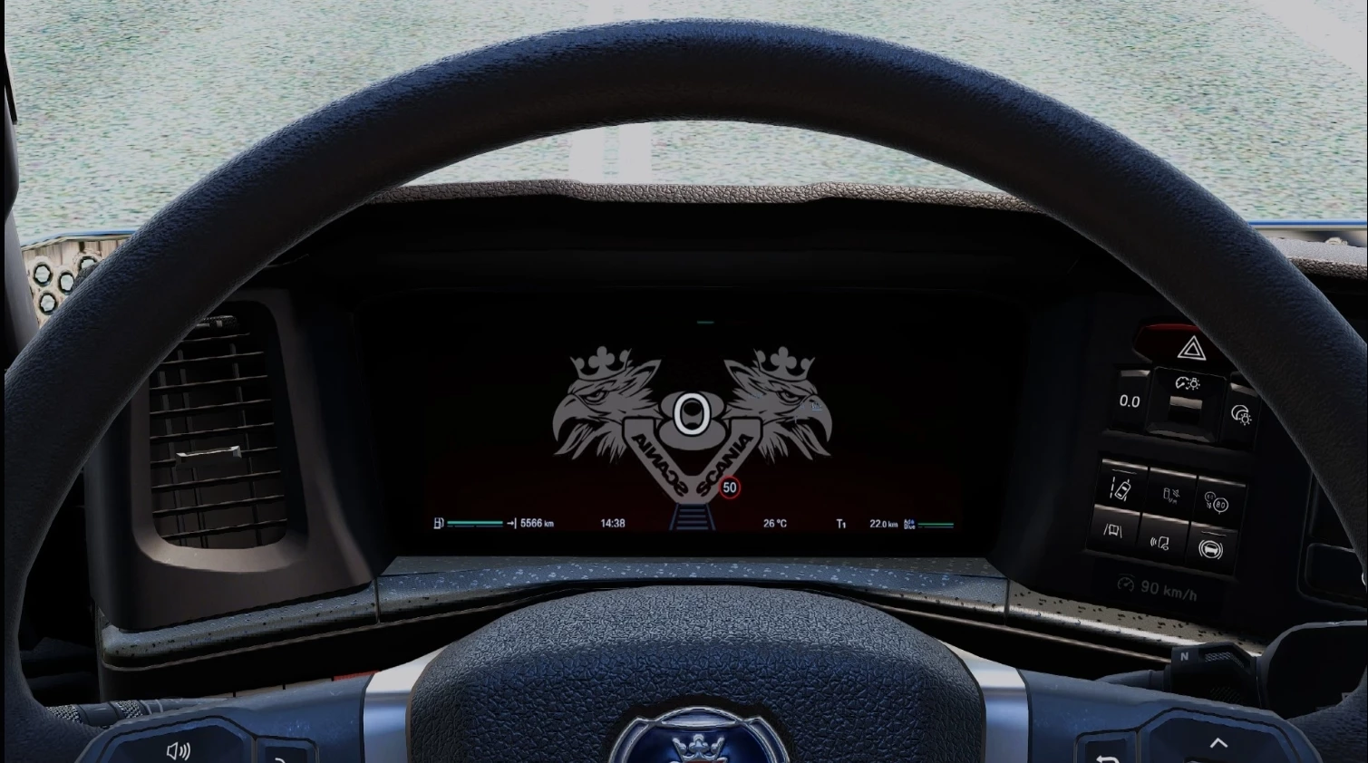 Scania 2025 V8 counter v1.0 1.57x