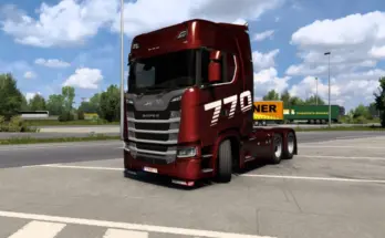 Scania 770 V8 Open Pipe Sound v1.0