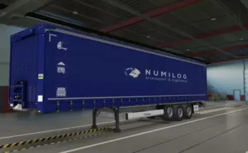 Skin Numilog Krone ProfiLiner Trailer – Algerian Blue v1.0