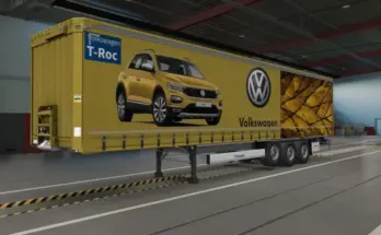 Skin Volkswagen Krone ProfiLiner – T-Roc Gold Edition v1.0