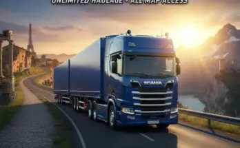 Unlock Double/B-double/HCT trailers for all maps (DLC Trailers included) 1.56
