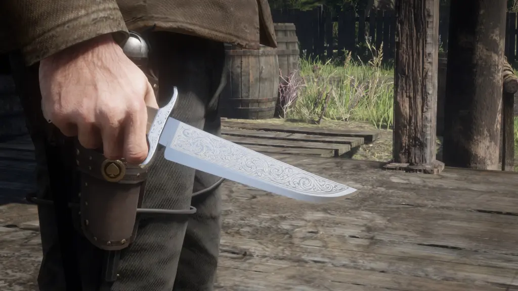 Engraved dutch's knife V1.0