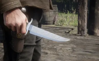 Engraved dutch's knife V1.0